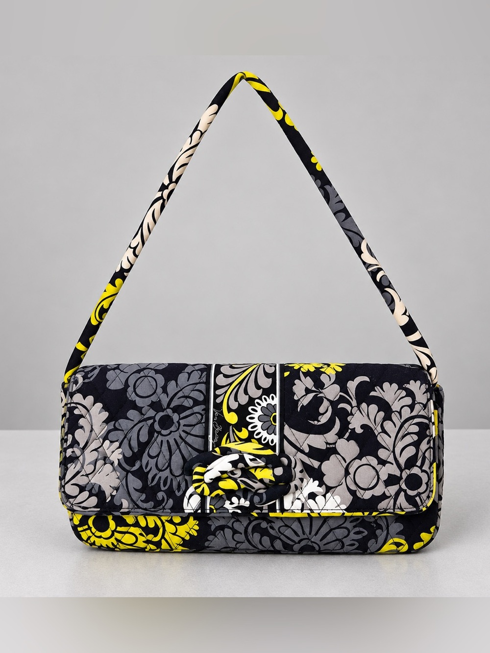 Vera Bradley Baroque Knot Just A Clutch Shoulder Bag Whimsigoth Floral Bohemian